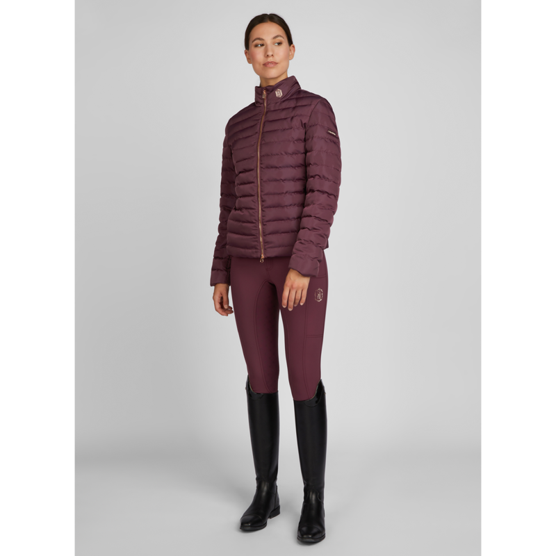 Eskadron Ladies Quilted Jacket Fanatics AW23 - Cassis-4